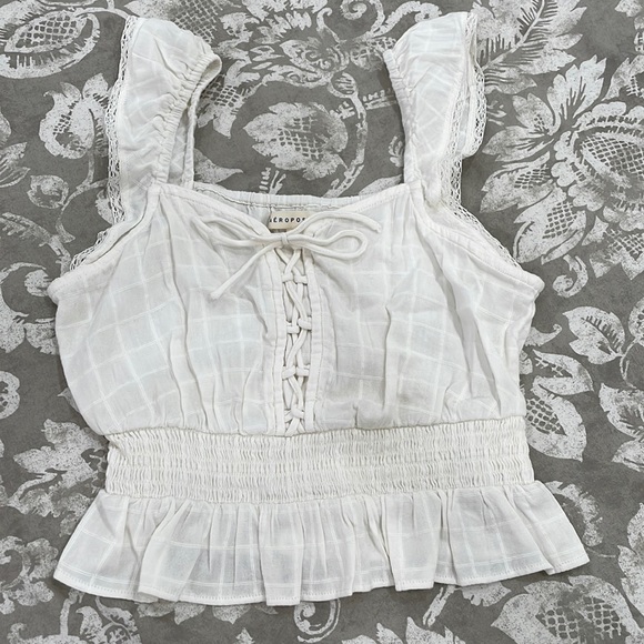 AEROPOSTALE CROP TOP 🤍🤍 - Picture 1 of 3